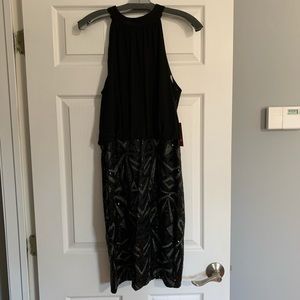 NWT Vince Camuto Halter dress w/sequins